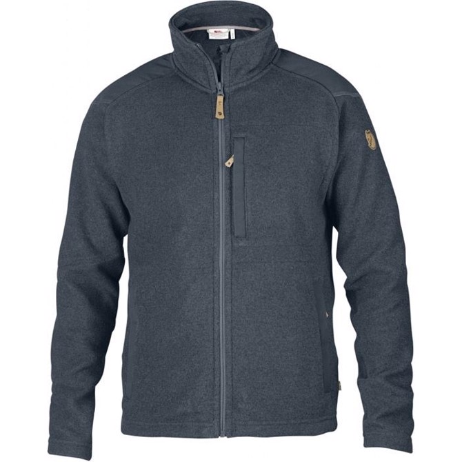 Fjällräven Grøn Fleece Jakke-graphite-   Fleecejakker