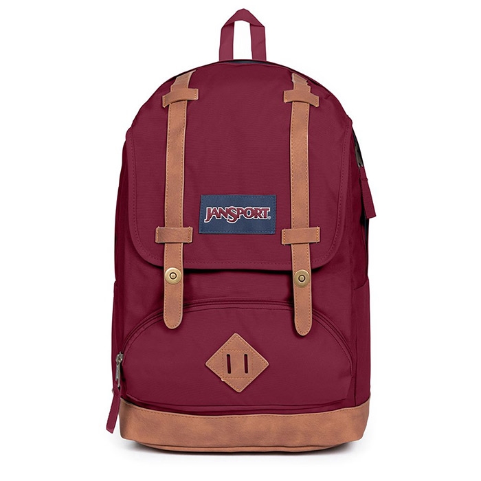 Jansport Cortland 25l Rygsæk-russet Rød Skoletasker   -rygsække