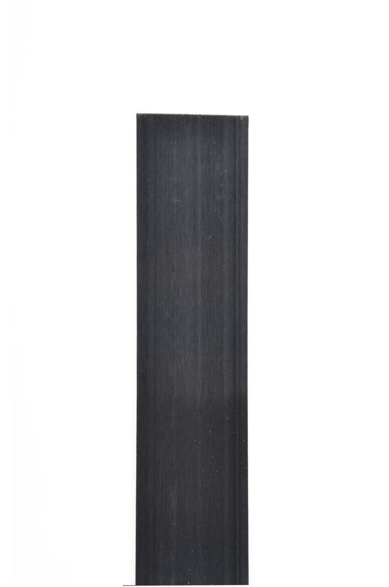 Powerglas Pure Black 185 – 38 mm glasplade