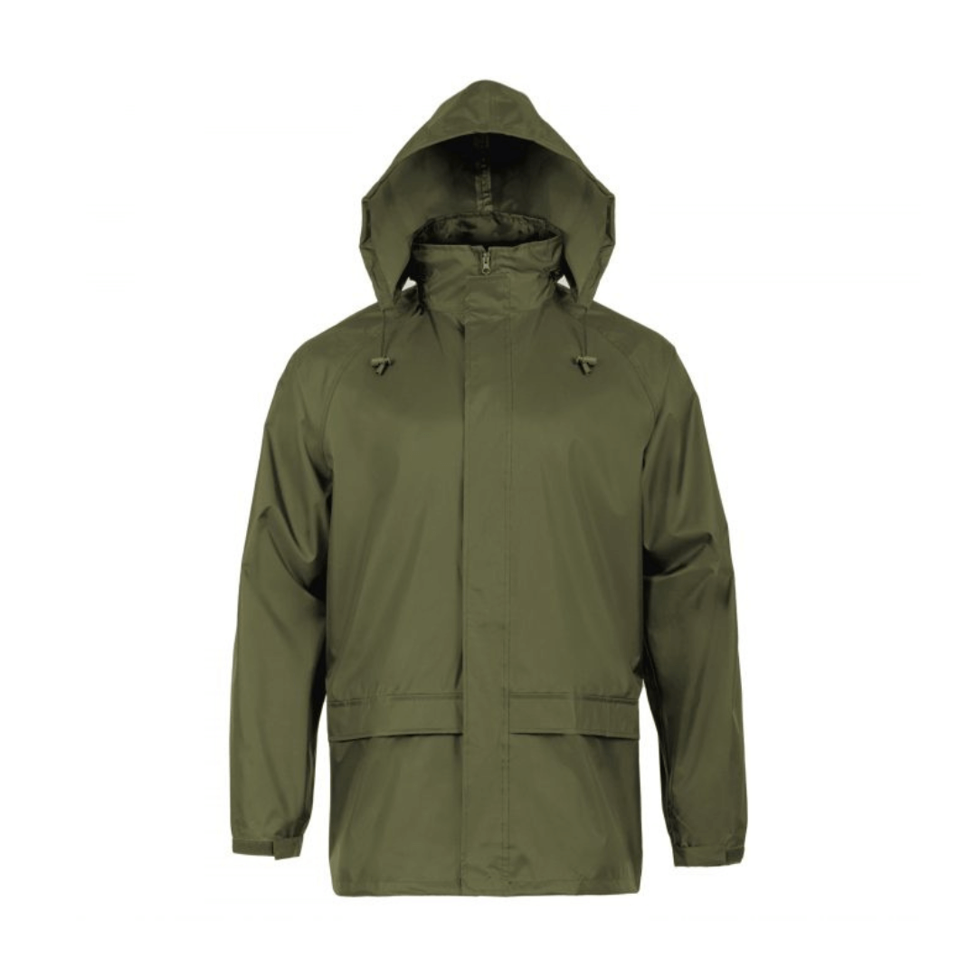 Regnjakke - Stormguard Stowaway - Mænd - Grøn