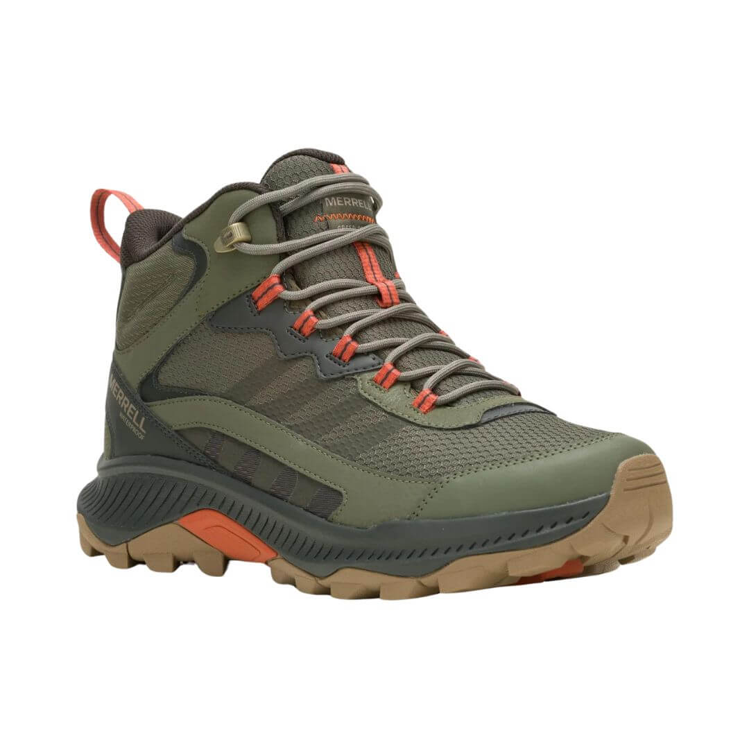 Vandrestøvler herre - Merrell Speed Strike 2 Mid WP - Grøn