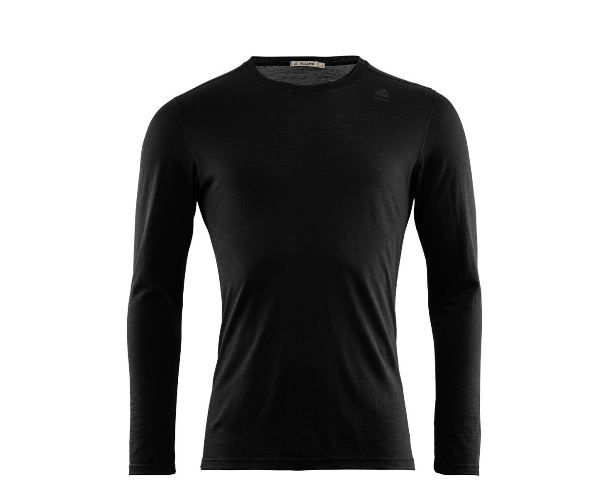 Aclima Herre Lightwool T-shirt i Sort – Fantastisk tilbud!