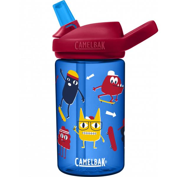 Camelbak Kid Eddy 0,4L Drikkedunk til Børn - Skate Monsters