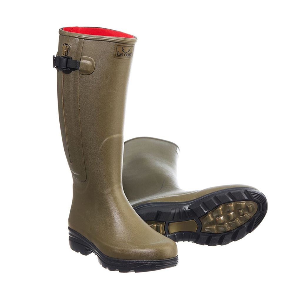Cerf Cardinal Gummistøvler Med Zipp 47
