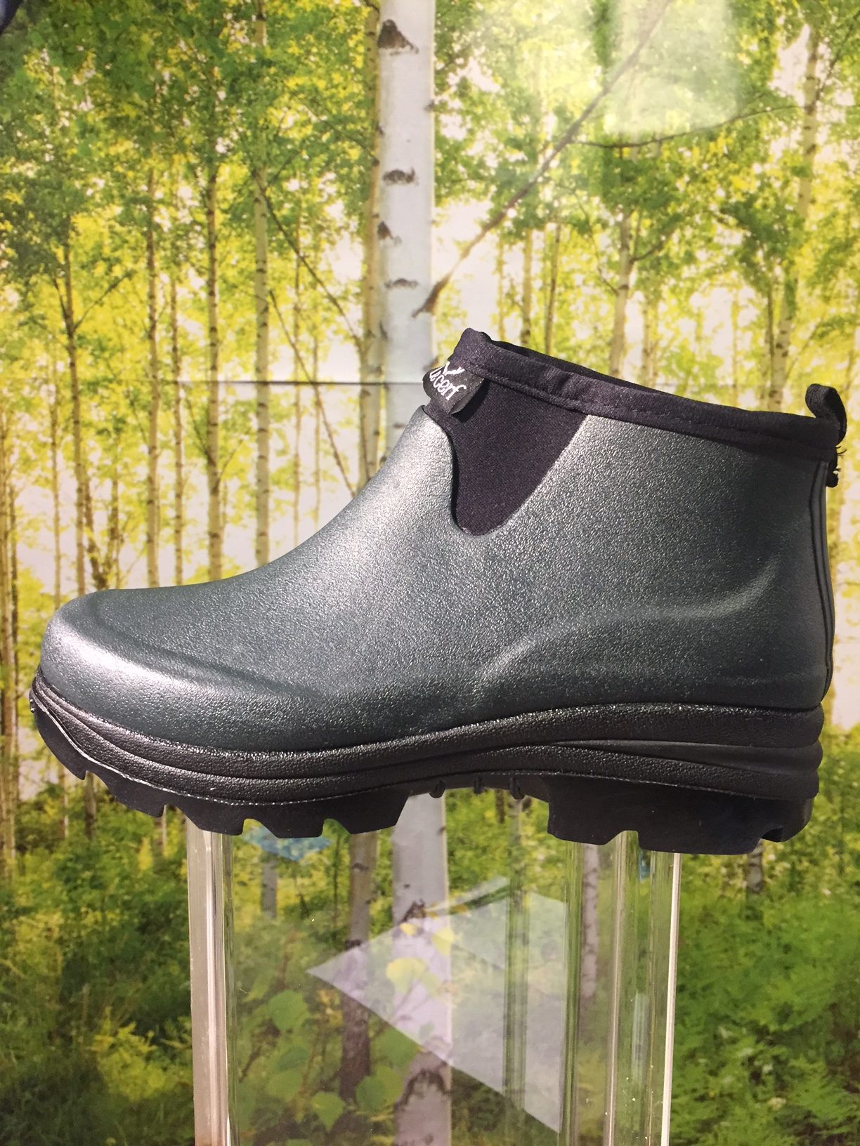 Cerf Low Boot Gummistøvle Morkegron 37