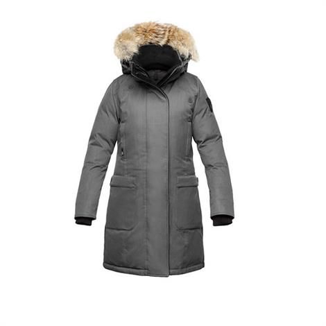 Nobis Merideth Dunjakke til Damer - Crosshatch Grey