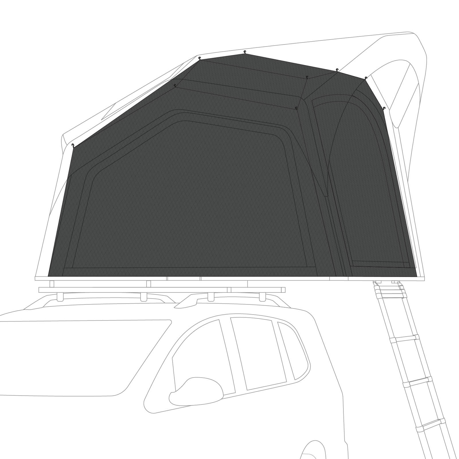 Qeedo Freedom Air Thermo Telt - Isolerende Indertelt