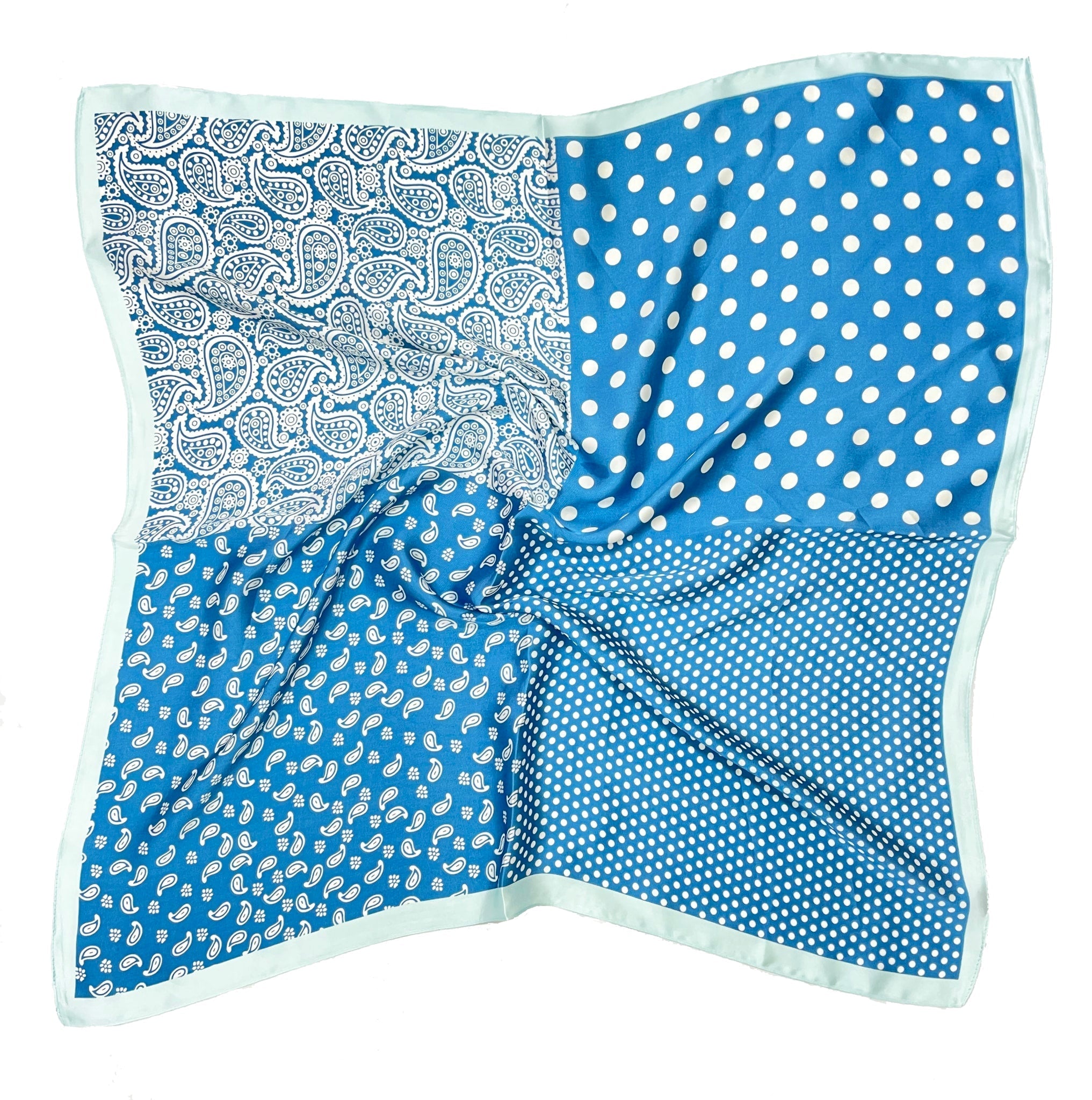 Sistie Tørklæde Blåt Mix