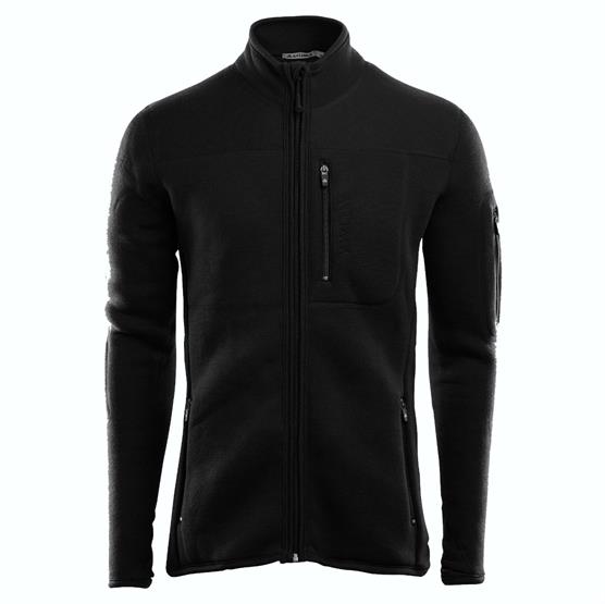 Aclima Fleecewool Jakke til Mænd - Jet Black Tilbud!