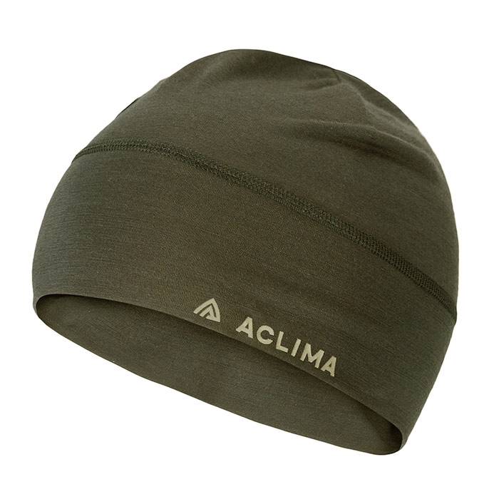 Aclima Lightwool Beanie-tarmac Hue
