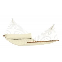 Alabama Vanilla Quilted Kingsize Spreader Bar Hammock Hængekøje