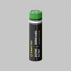 Armytek 21700  -ion 5000mah Battery   Without Pcb   Rechargeable Batteri