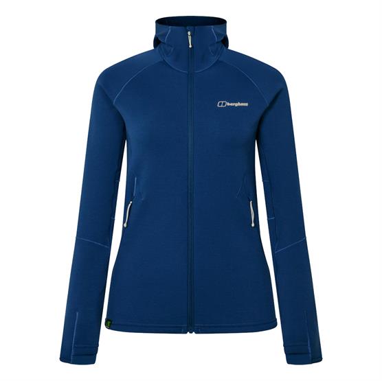 Berghaus Womens Kinetic Powerstretch Hoody  Dark Blue