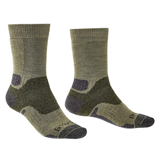 Bridgedale Midweight Merino Performance Boot Mens  Green