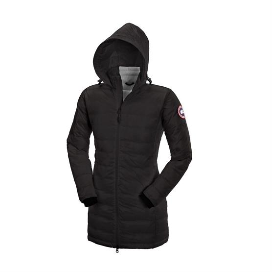 Canada Goose Camp Dunjakke med Hætte - Sort
