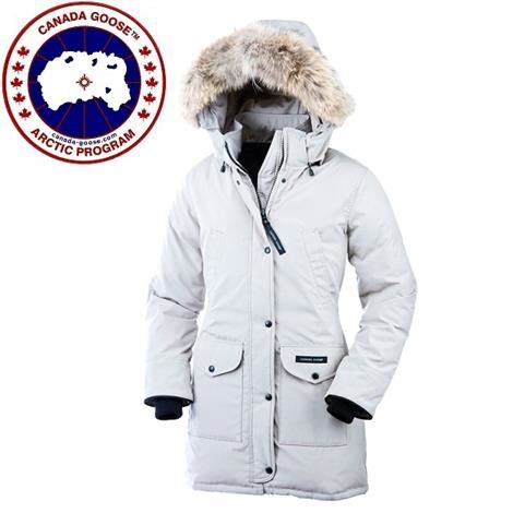 Canada Goose Trillium Parka til kvinder - Hvid vinterjakke