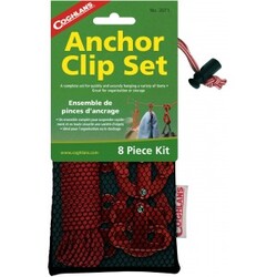 Coghlans Anchor Clip Set Rejseudstyr