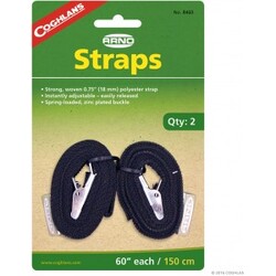 Coghlans 60 Inch Arno Straps  Pkg     Rejseudstyr