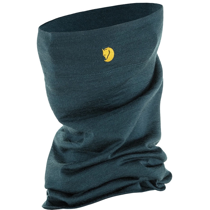 Fjällräven Bergtagen Neck Gaiter Uld-mountain Blue Buff   Lign