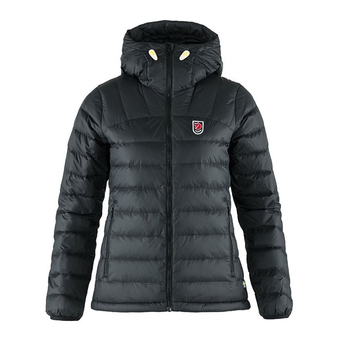 Fjällräven Expedition Pack Down Hoodie Kvinder   Damer  Sort-  Jakker