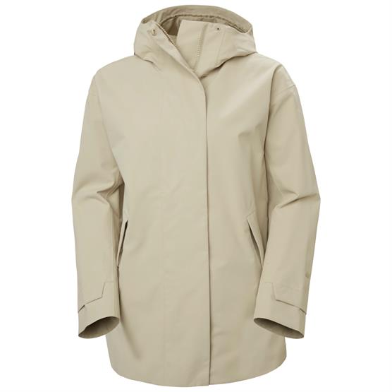 Helly Hansen Jane Regnjakke til Damer i Khaki - Tilbud!