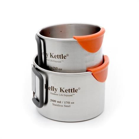 Kelly Kettle Camping Kop Sæt - 350 & 500 ml