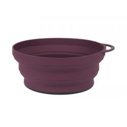 Lifeventure Silicone Ellipse Flexi-bowl  Purple Skål