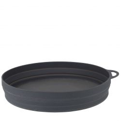 Lifeventure Silicone Ellipse Flexi-plate  Graphite Tallerken