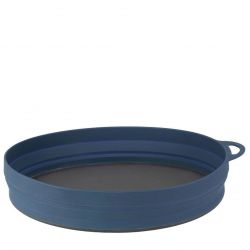 Lifeventure Silicone Ellipse Flexi-plate  Navy Tallerken