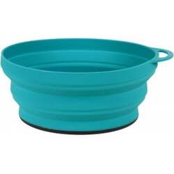 Lifeventure Silicone Ellipse Flexibowl  Teal Skål