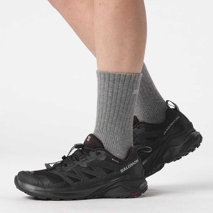 Salomon  -adventure Gtx Kvinder   Damer  Sort-40           Vandresko