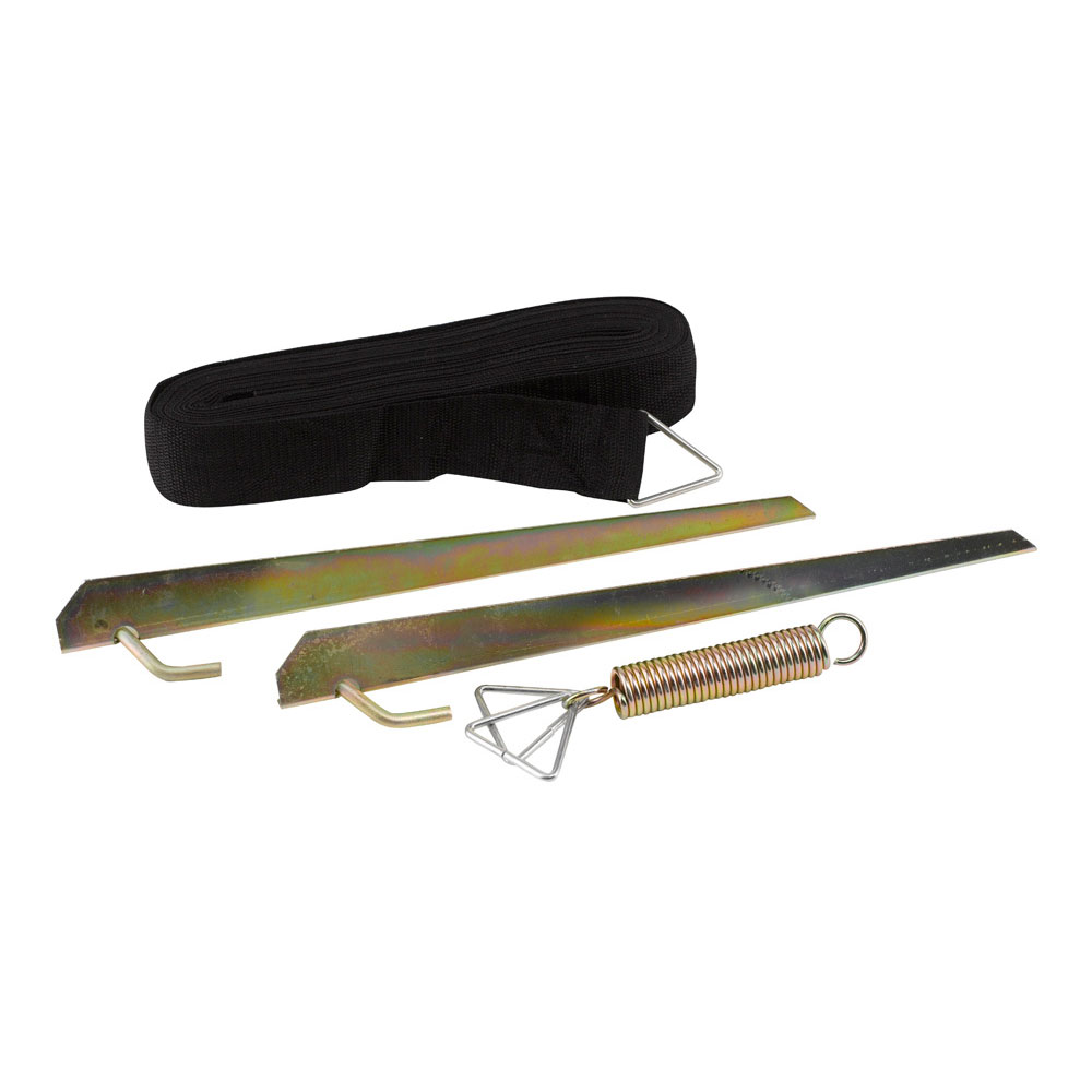 Stormsikring Sort Med   Pløkker Til Fortelt   Markise