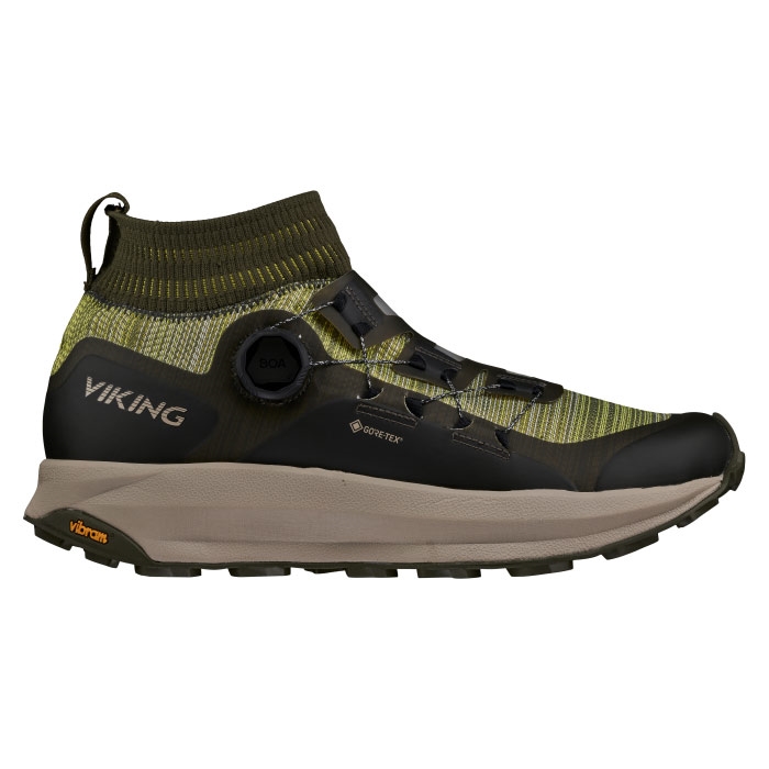 Viking Cerra Speed Gtx Boa  Grøn-37 Vandrestøvler