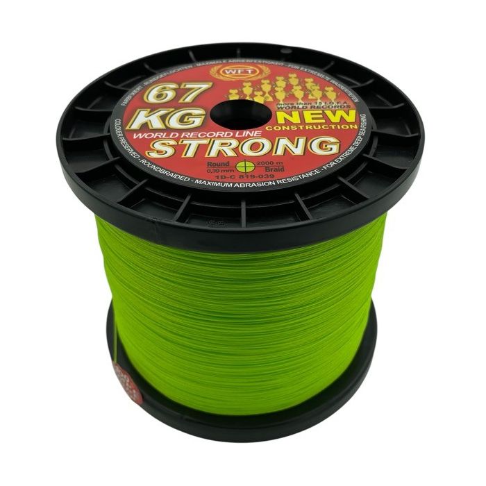 Wft 67kg Strong Chartreuse   39mm Metermål