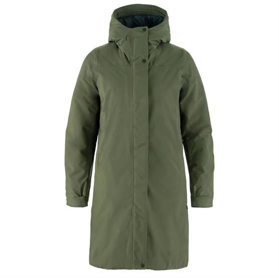 Fjällräven   Hydratic Padded Parka Womens  Laurel Green