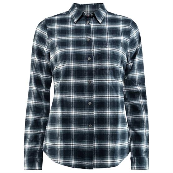 Fjällräven   Vik Flannel Shirt Womens  Dark Navy