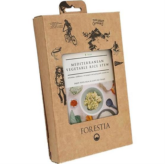 Forestia Middelhavsstuvning Med Grøntsager   Ris