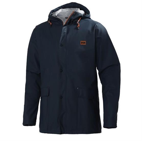 Helly Hansen Mens Lerwick Rain Jacket  Tech Navy