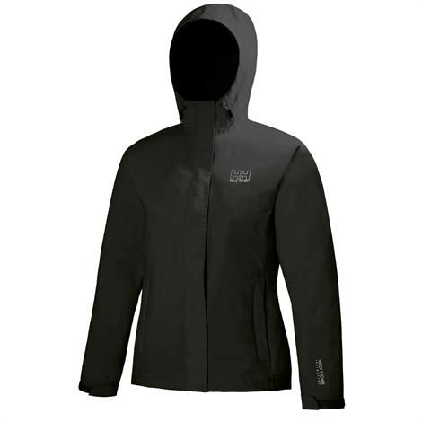 Helly Hansen Seven J Regnjakke til kvinder - Sort