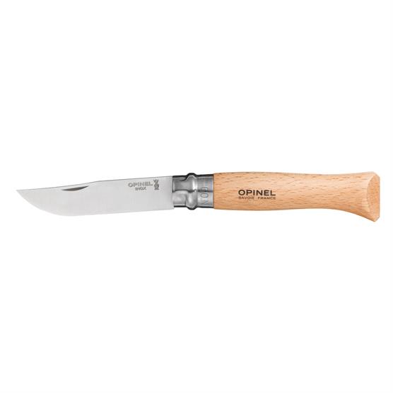 Opinel No9 Foldekniv i Rustfrit Stål - Bøg