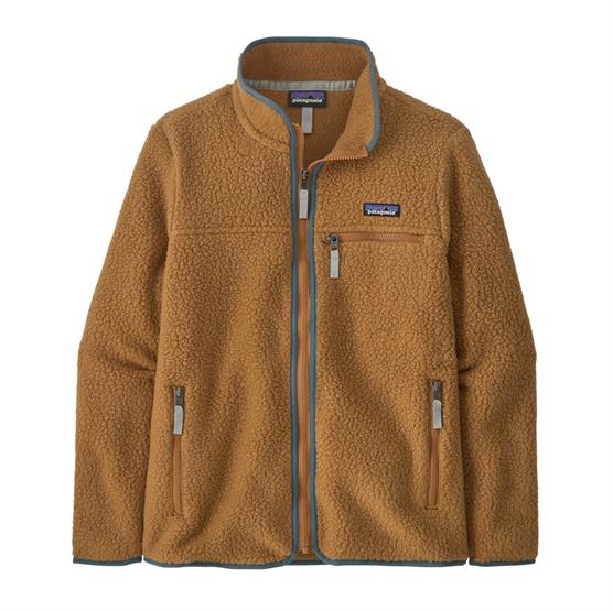 Patagonia Womens Retro Pile Jacket  Nest Brown   Nouveau Green