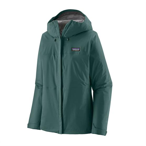 Patagonia Womens Torrentshell 3l Rain Jacket  Cascade Green