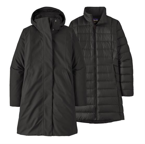 Patagonia Womens Tres  - -  Parka  Black