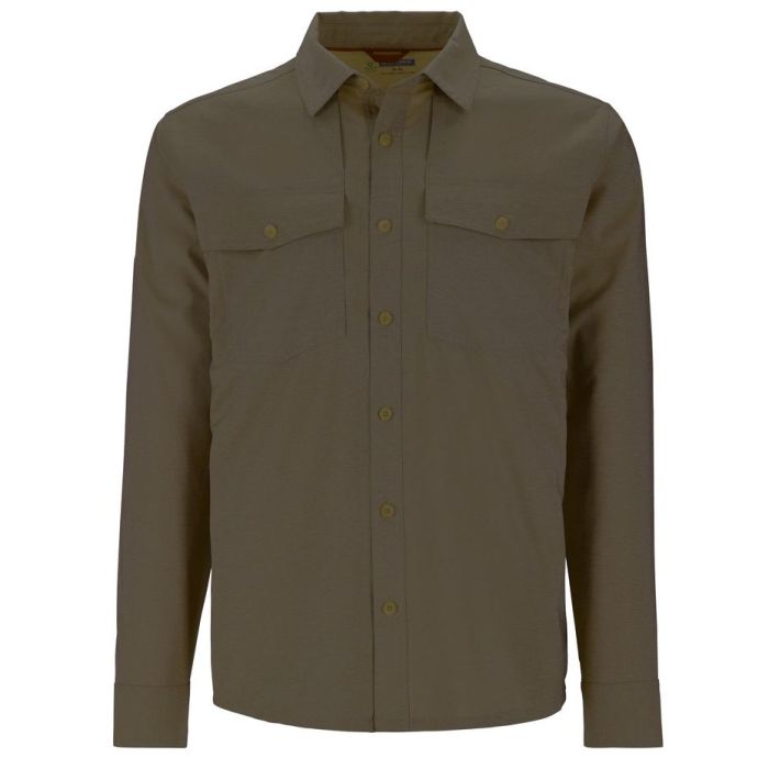 Simms  -see-  Bugstopper Skjorte Loden Heather