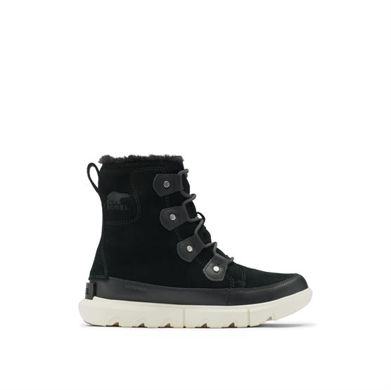 Sorel Explorer II Joan Dame Vinterstøvle - Sort/Fawn