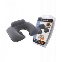 Travelpillow  Grey  Inflatable With Neck