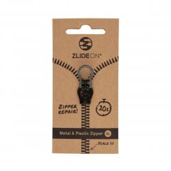 Zlideon Normal Metal   Plastic Zipper   Black Str    Lynlås