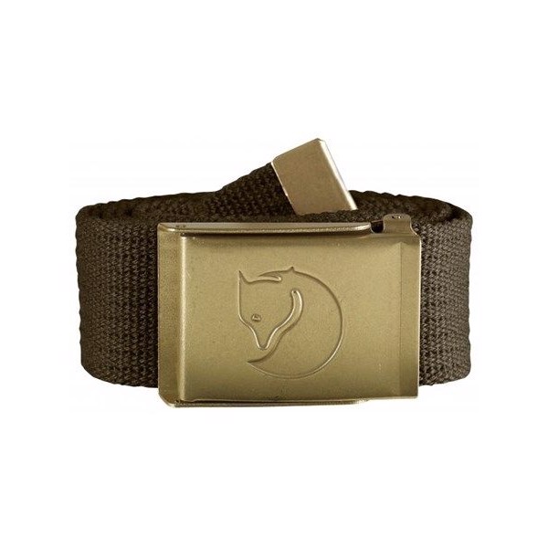 Fjällräven Canvas Brass Bælte-dark Olive Bælter  Seler