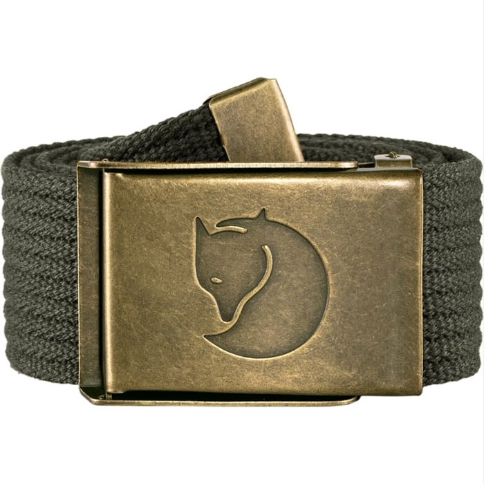 Fjällräven Canvas Brass Bælte-mountain Grey Bælter  Seler