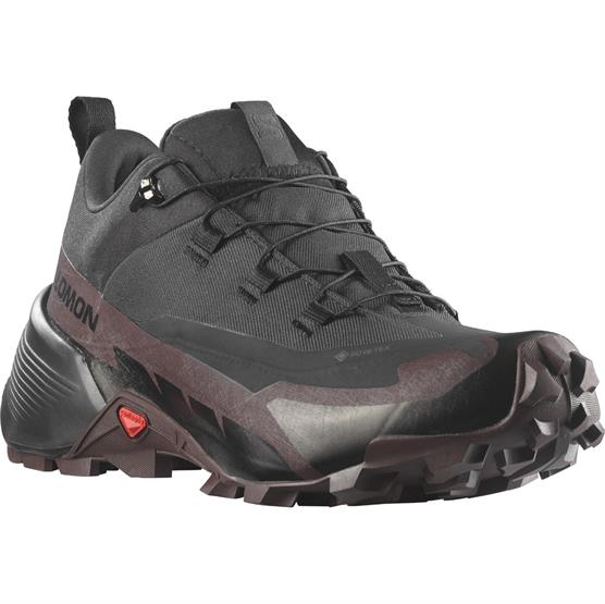 Salomon Cross Hike Gtx Womens Black Chocolate Plum